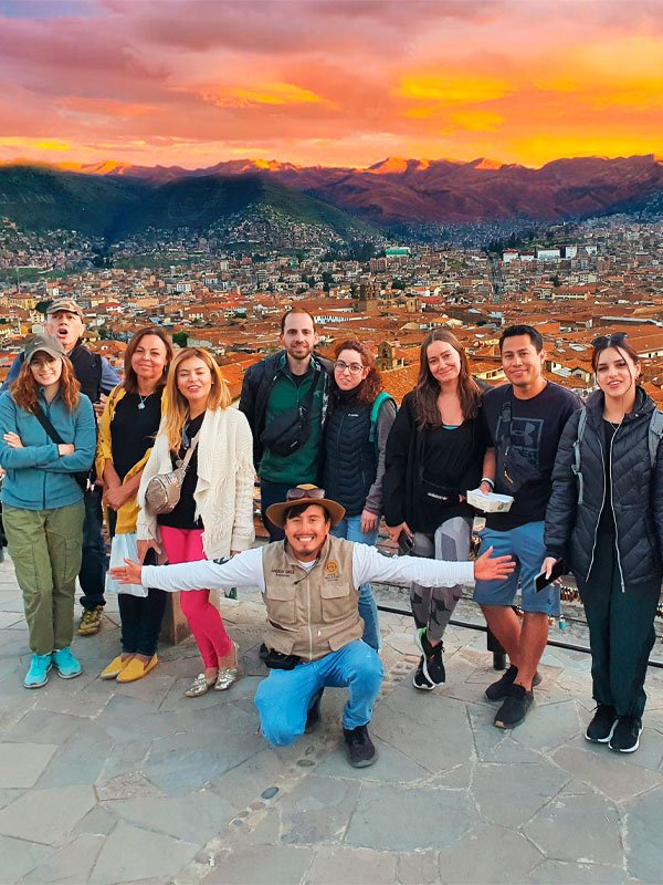 Free walking tour viewpoints in Cusco